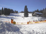 Blick vom Hebelhof nach Sden zum Grafenmatt-Skilift am 24.2.2004